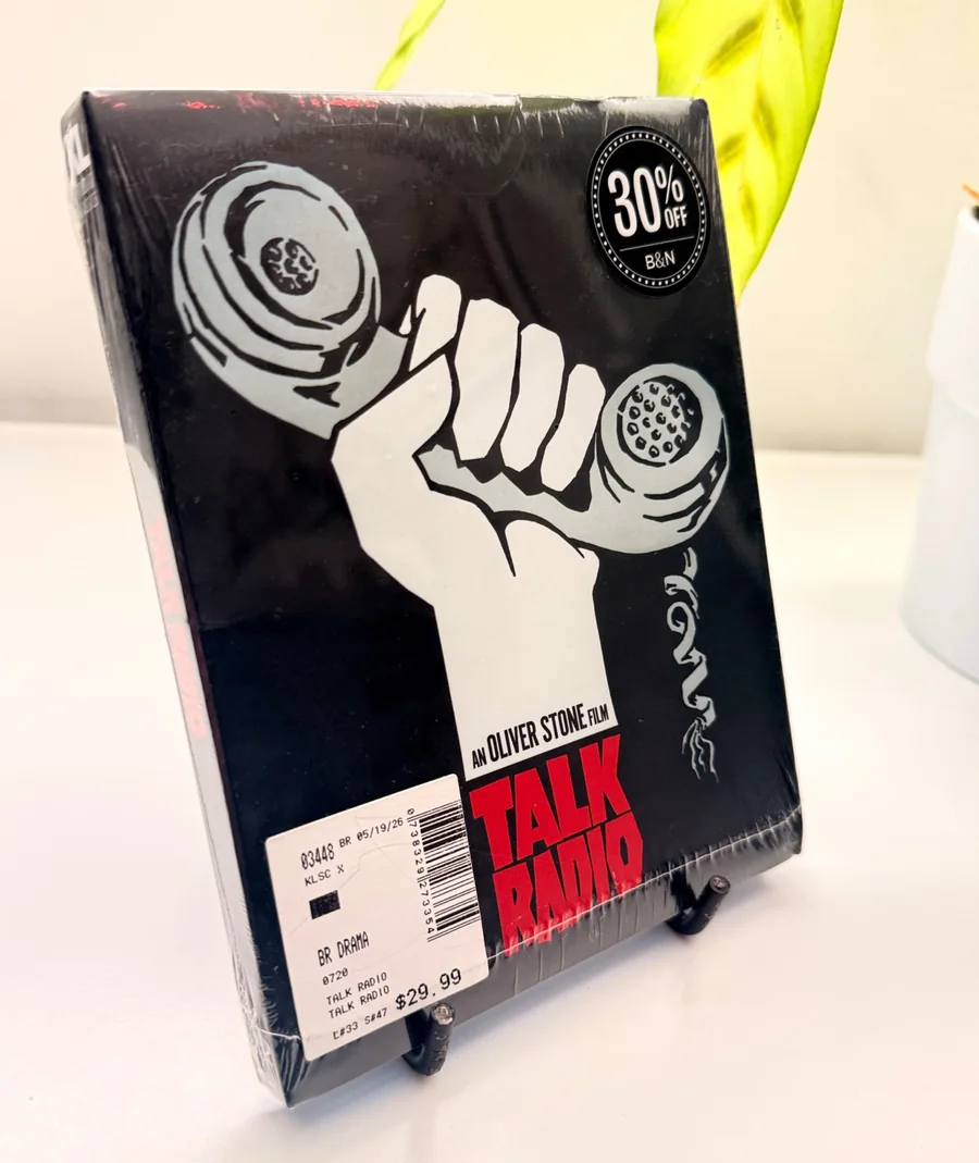 Sealed Talk Radio Kino Lorber Studio Classics Blu-ray package
